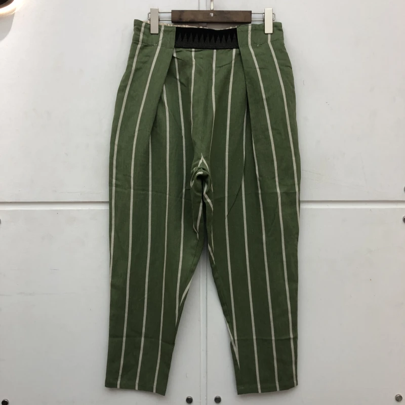 Kapital-Pantalones informales para hombre mujer, pantalón de tela vaquera a rayas con cordón de Cintura elástica de alta calidad, 1:1, 2021FW - AliExpress Ropa de hombre