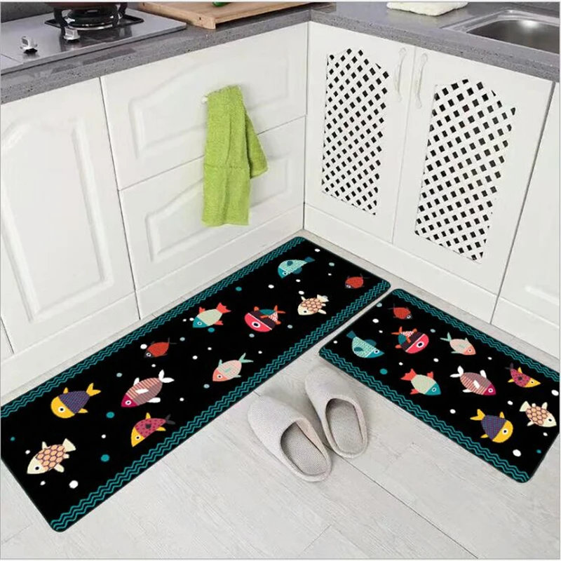 Best AOVOLL Welcome Mats for Front Door Kitchen Mat 100% Polyester Anti Slip Floor Mat Kitchen Rug Door Mats Outdoor Printed