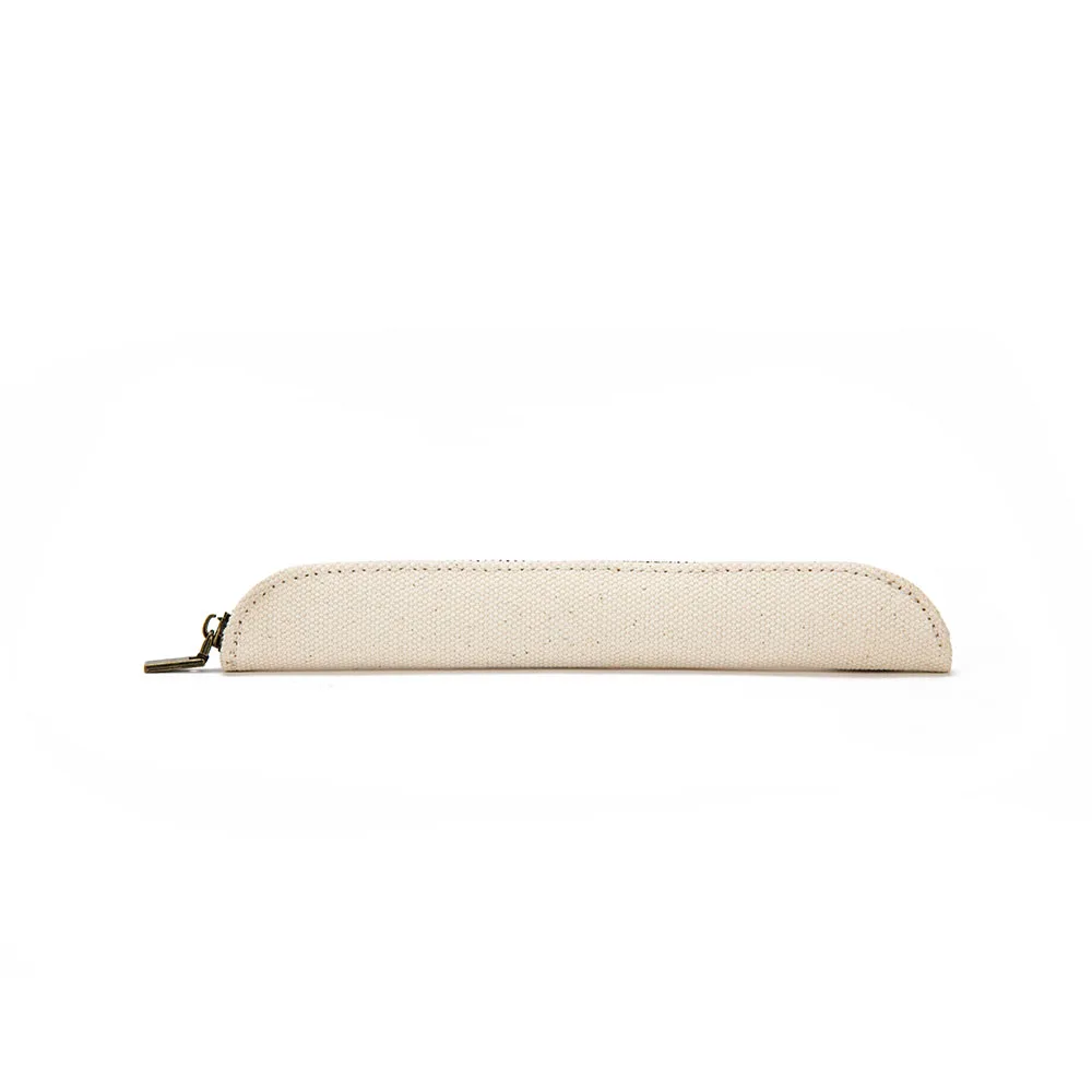 

Canvas pencil case cartucheras para lapices apple stylus protective cover small and cute pen case