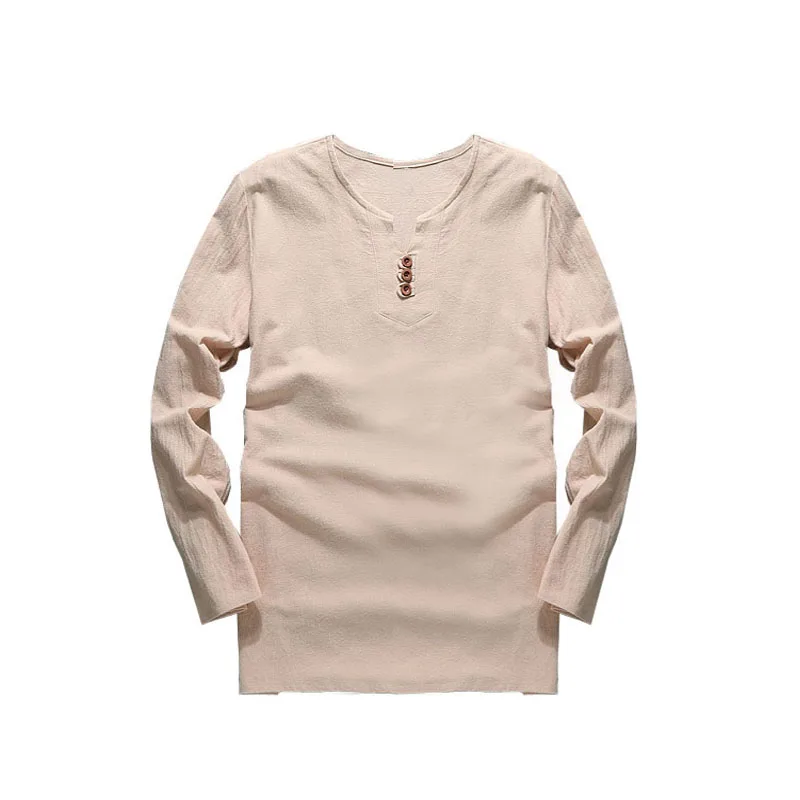 MFERLIER весна осень плюс размер рубашка мужская 5XL 6XL 7XL 8XL 9XL бюст 155 см Большой размер хлопок лен длинный рукав мужские рубашки