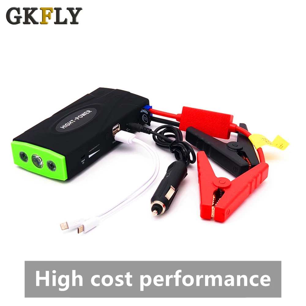 Skup 2019 awaryjny rozrusznik samochodowy rozrusznik wysokiej mocy urządzenie zapłonowe 600A szczytowa moc Starter skoku samochodowego Buster ładowarka samochodowa rozrusznik benzynowy