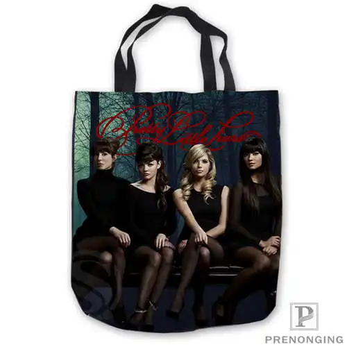 

Custom Canvas Pretty-little-liars-pretty Tote Shoulder Shopping Bag Casual Beach HandBag Daily Use Foldable Canvas #180713-06-2