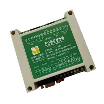 

Serial Port Solid State Relay 4-way RS232 485 Communication Input and Output Support NPN Pnp12 24V