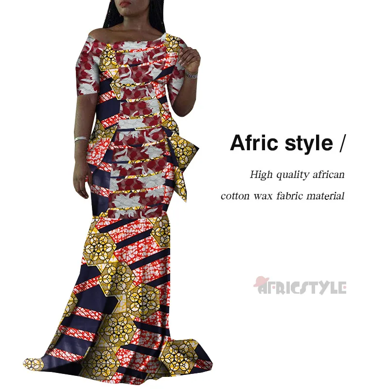 Nuevo baunin Riche estampado AnkaraDresses ropa Africana vestidos largos de retazos de talla grande Dashiki vestidos africanos pa - Цвет: 13