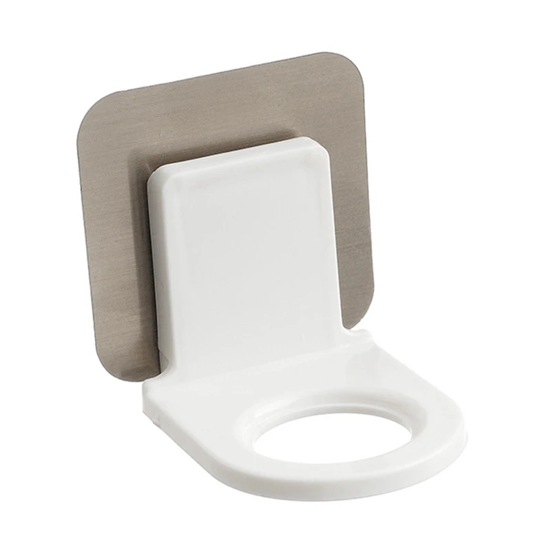 

1 Pc Wall Mount Shampoo Storage Rack Plastic Bathroom Shower Gel Hook Kitchen Liquid Soap Holder Multi-function Bottle Hanger