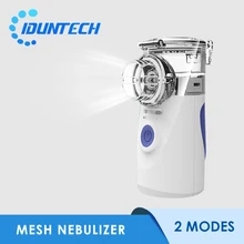 

Portable Mini Ultrasound Asthma Inhaler Nebulizer Machine Medical Handheld Automizer Steaming Device Mask For Family Adult Child