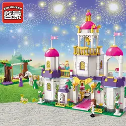 Образовательная игрушка Leah Princess из серии Королевский Уинстон для девочек, обучающая игрушка, сборные строительные блоки, 2610-11