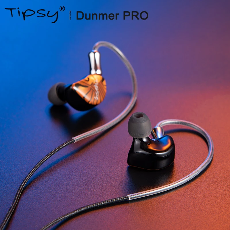 Гибридный Hi Fi аудиодрайвер tiпсис Dunmer Pro 2BA + 1DD Внутриканальные наушники вкладыши