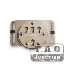 Тактический GCA37 Регулируемый RTI ремень скольжения для RTI пистолет кобура ремень слайд кобура Крепление Адаптер платформа подходит 1,"-2,25" ремень DE