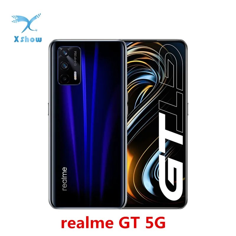 Оригинальный смартфон Realme GT 5G 8 Гб 128 ГБ 6 43 &quot120 Гц SuperAMOLED Snapdragon 888 Восьмиядерный 65