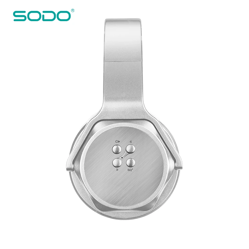 Оригинальные SODO MH3 удобные беспроводные наушники NFC 2 в1 Twist-out bluetooth-динамика наушников с микрофоном для ПК и мобильного телефона
