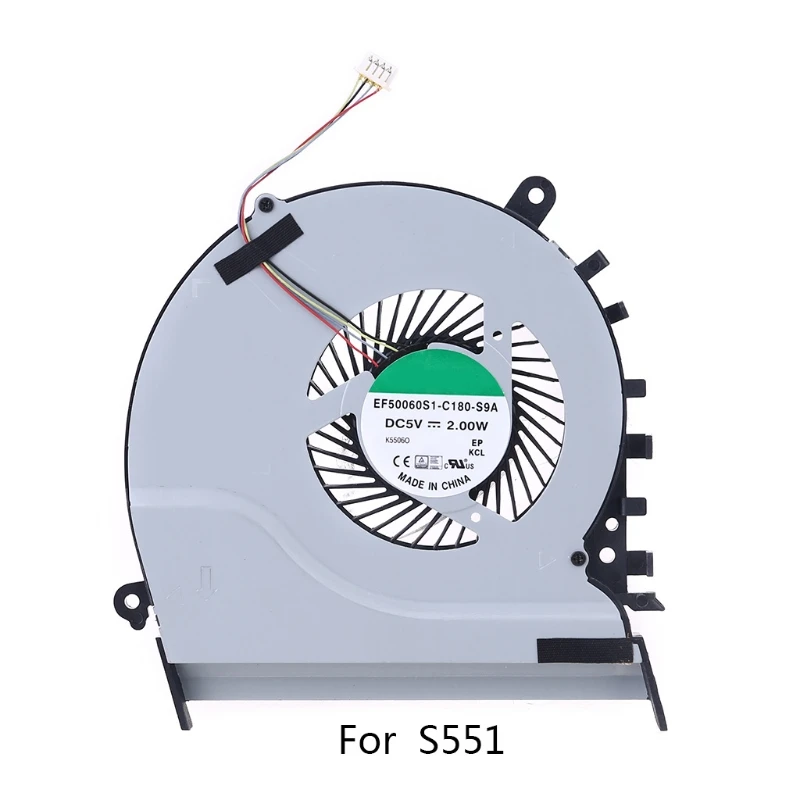 

CPU Fan for Vivobook S551LB V551LB S551 V551 Laptop CPU Cooling Fan Notebook Computer Replacement Accessories