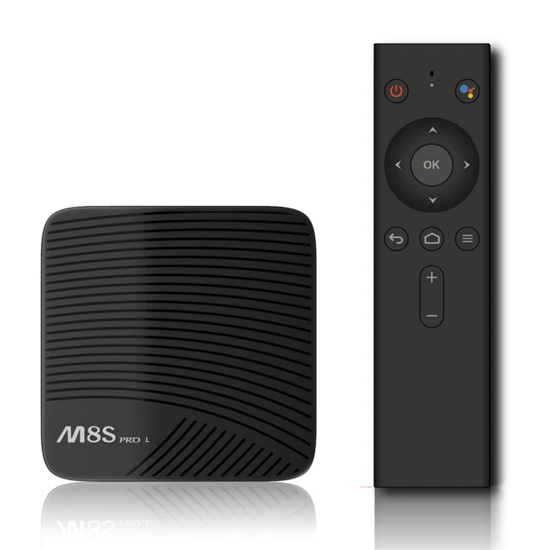 ILEPO M8S Pro L Голосовое управление Android tv OS Smart Box Amlogic S912 64 bit 3g/16G 3g/32G 2,4+ 5GHz Dual Wifi 100M LAN BT4.1 4K