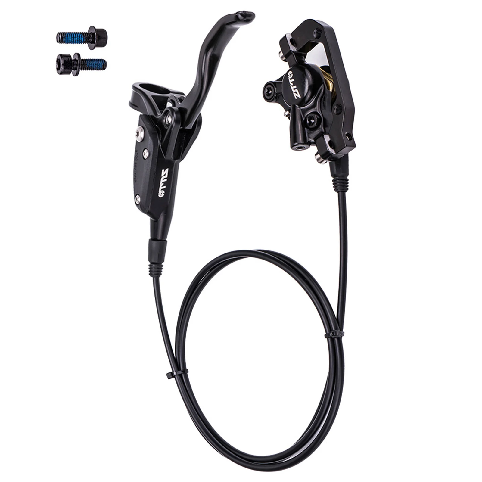 Bike Hydraulic Oil Disc Brake Set Caliper Durable Safty Aluminum Alloy Bicycle Cycling