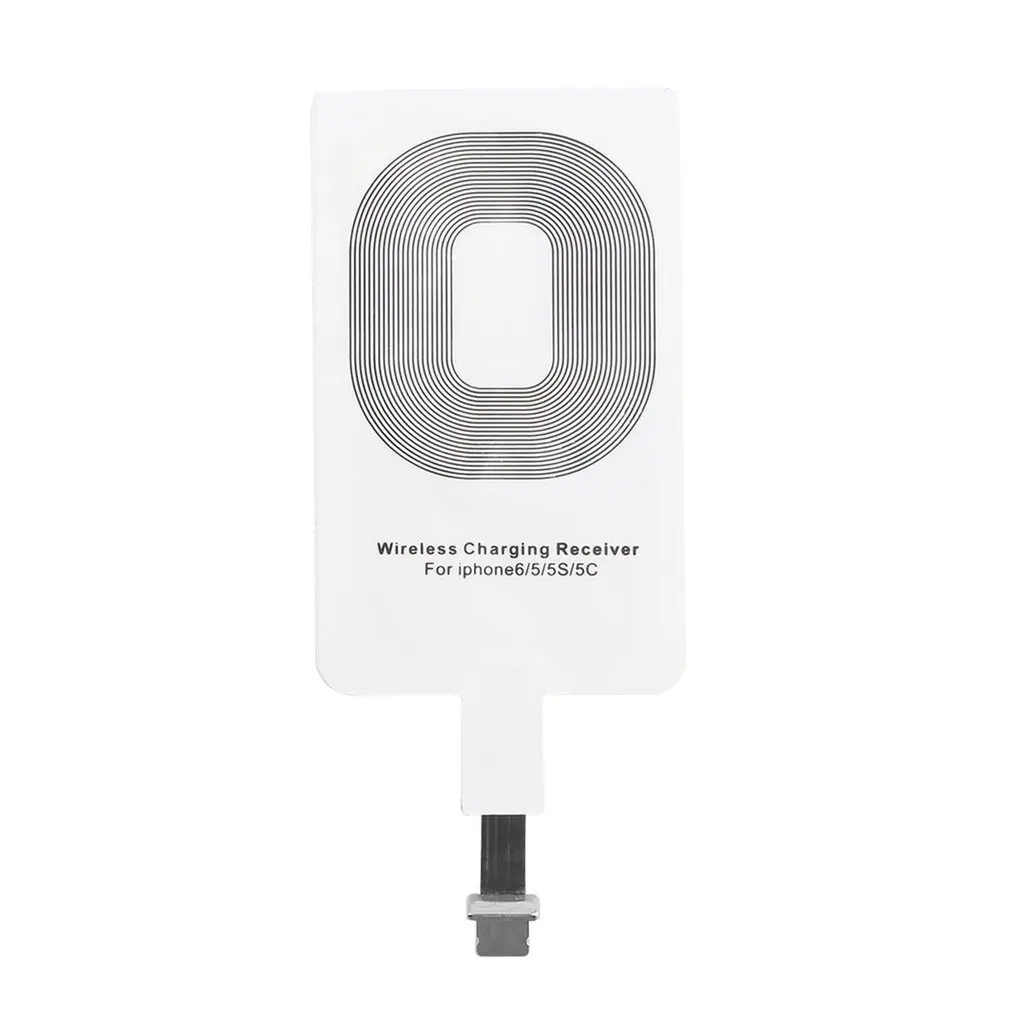 QI Беспроводное зарядное устройство приемник для iPhone 6 6s 5 5C samsung S6 Edge Xiaomi