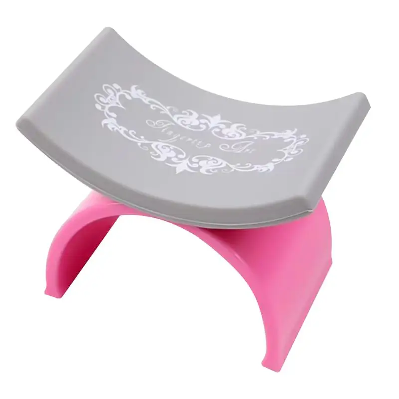 Cushion Pillow Hand-Rest Removable Manicure-Tools Nail-Salon Silicone for 1pc U-Shape