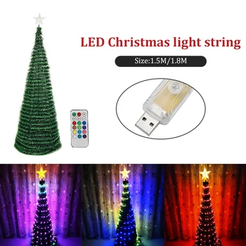

1.8M Artificial Christmas Tree Decoration For Home With LED Lights Big Pine Xmas Tree New Year Home Decor Arbol De Navidad