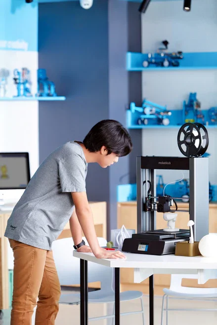 3D принтер Makeblock mCreate лазерная гравировка 2 в 1 автоматическое выравнивание цветной