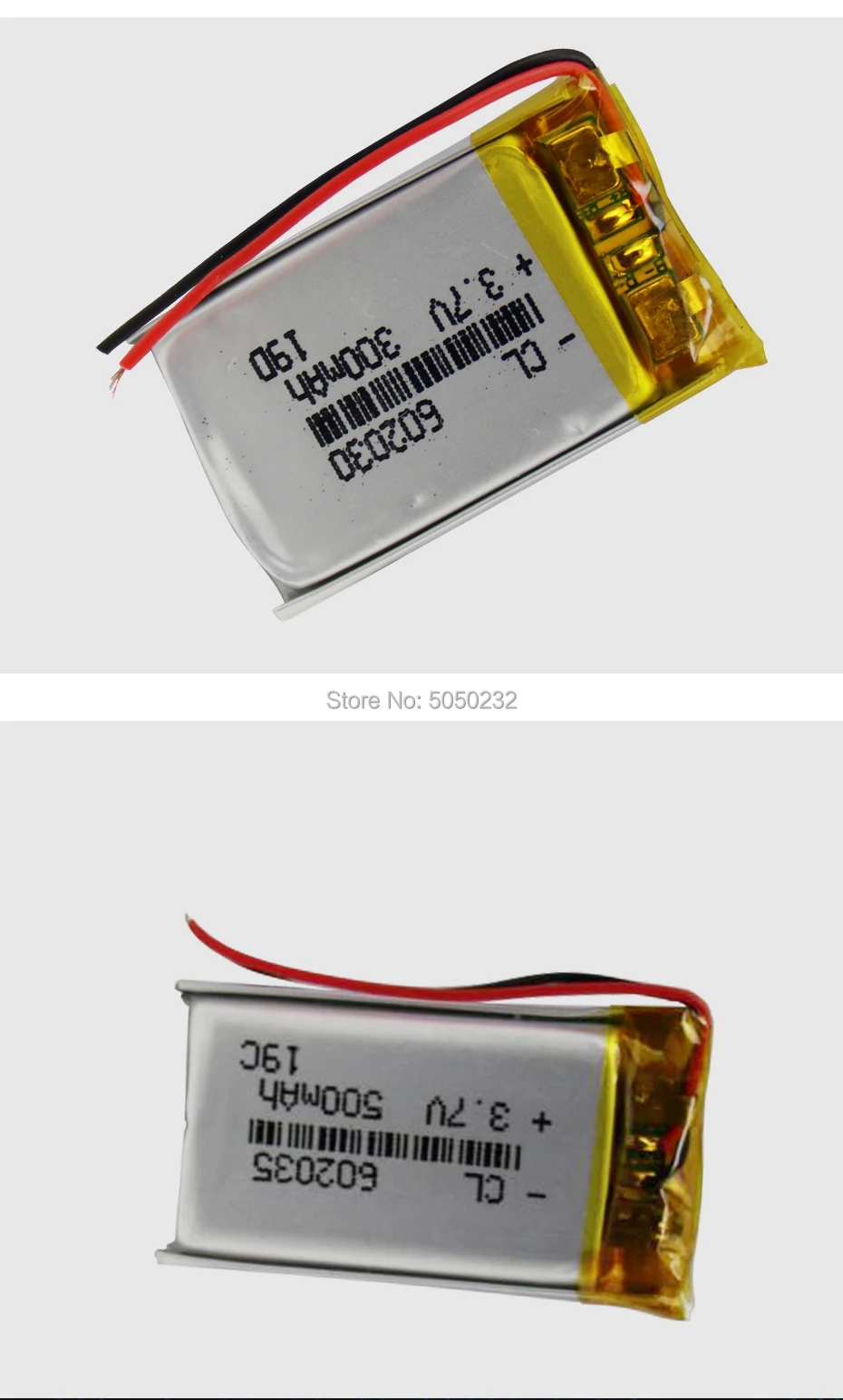 2 шт. 400 мАч 3,7 в 582728 литий-полимерный аккумулятор для умных часов gps Bluetooth PDA notebook speaker Lipo cell