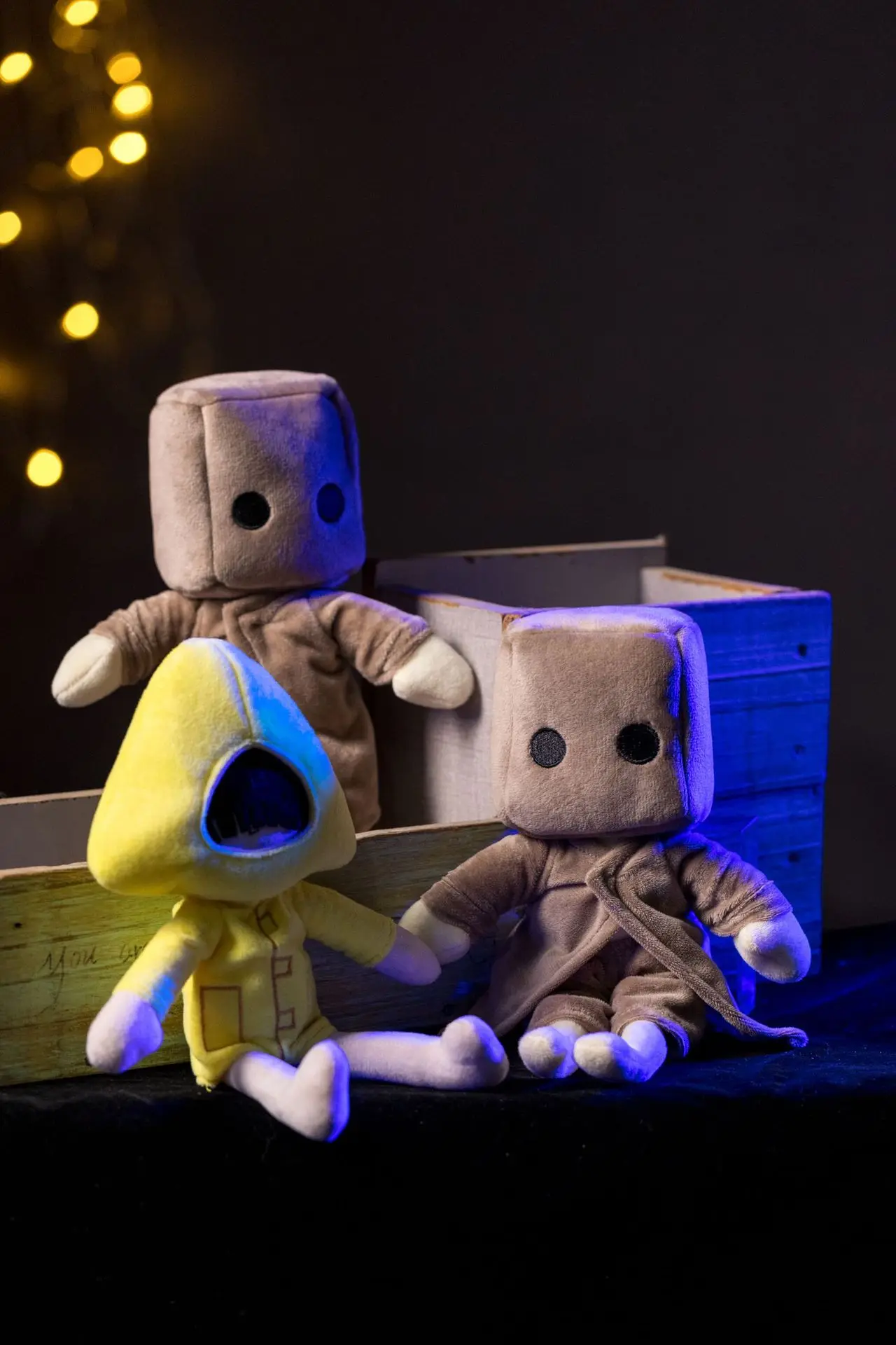 Anime Little Nightmare Little Nightmare 2 Plush Toy Doll Little Six Plush Stuffed Anime Toy Nightmare Game Plush Toy Fan Gifts