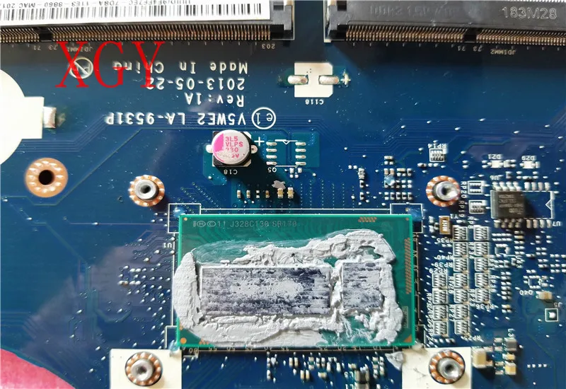 Оригинальная материнская плата для acer E1-572G V5WE2 LA-9531P SR170 I5-4200U ТЕСТ ОК