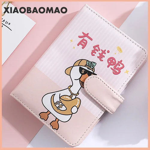 

A6 B6 Cartoon Duck Cute Pocket Bullet Journal Planner Filofax Weekly Diary Travelers Notebook With Colored Pages Stationery