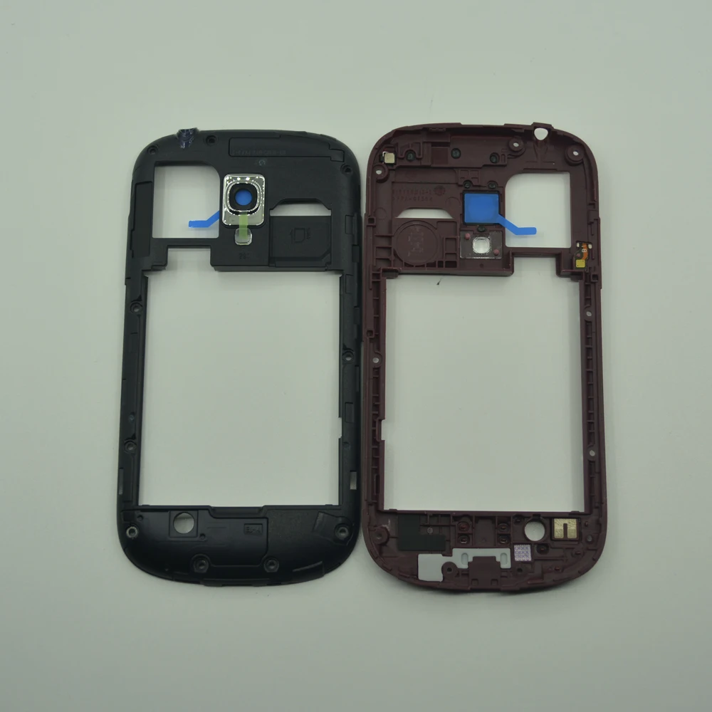 Задняя панель средней рамки для Samsung S3 Mini I8190 оригинальный корпус телефона задняя
