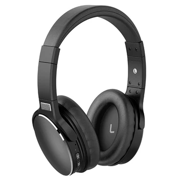 

Black H1 Headset Bluetooth Headset ANC Active Noise Reduction Wireless Headset Ultra Long Standby Wireless Charging Headset