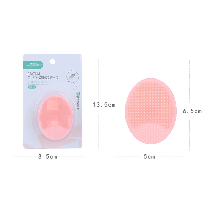 Силиконовые Красота губка для мытья Отшелушивающий, для лица Blackhead кисть для очистки дица инструмент Мягкая глубокая очистка лица кисти дропшиппинг