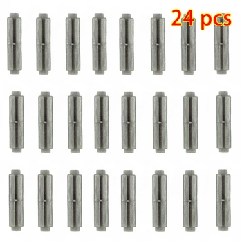 

24Pcs/set 1:87 Scale Train Model Track Insulated Joint Connector for DIY Sand Table Model Building Kits