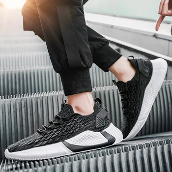 

comfortable s mens running on spring breathable sneakers hot Fashionable Shoes male para walking Sneakers men informales sport