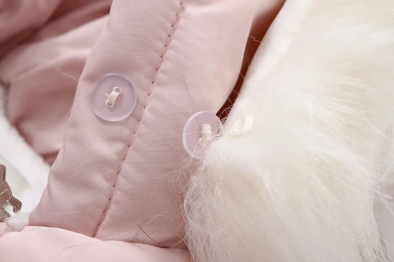 Macacão para o Bebê Roupas de Inverno Bebê Recém-nascido Pele Hoodies Macacão Quente Acolchoado Infantil Menino Menina 20 Mamãe e Bebê