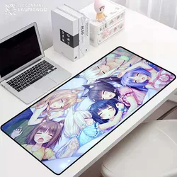 Nekopara bonito mouse pad velocidade tapete de mesa mouse para computador pc acessórios gamer teclado mausepad gaming portátil mousepad empresa