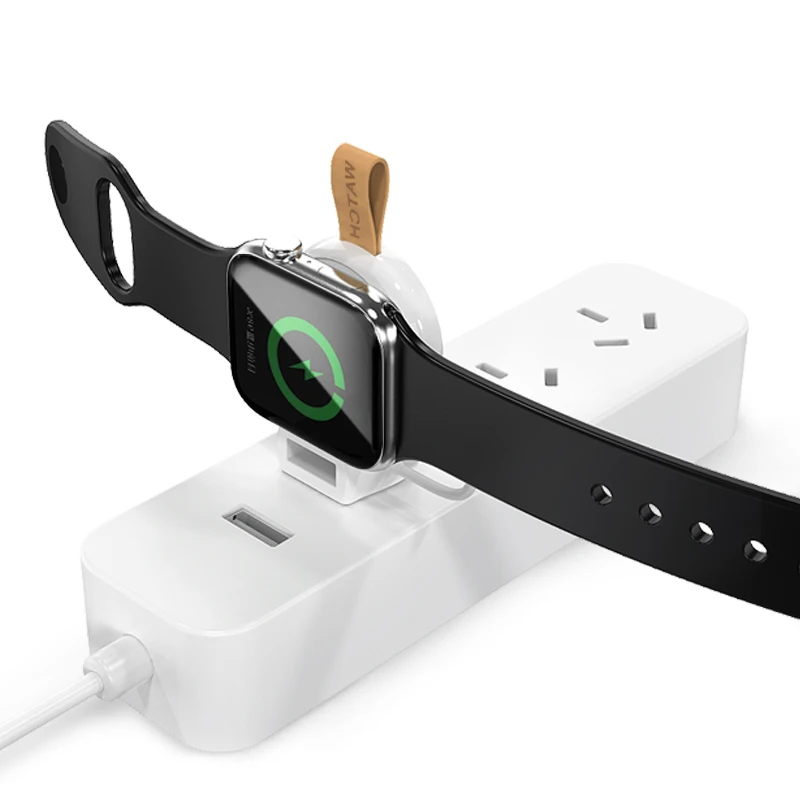 Egeedigi 2 Вт Быстрое Qi Беспроводное зарядное устройство для Apple Watch 5 4 3 2 1 серия портативная быстрая Беспроводная зарядная док-станция магнитное USB зарядное устройство