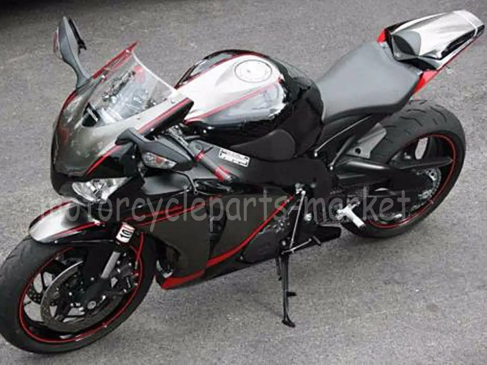Мотоцикл обтекатель красный матовый черный комплект Подходит для Honda 2012- 13 14 CBR 1000RR ABS Пластик литья под давлением обтекатель кузова