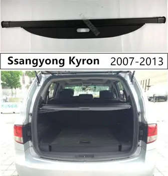 

Rear Trunk Cargo Cover Security Shield For Ssangyong Kyron 2007 2008 2009 2010 2011 2012 2013 High Qualit Auto Accessories