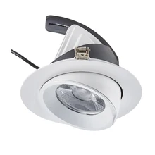 Направленный 15 ° 24 ° 38 ° 25W 35W встраиваемый растягивающийся светодиодный Магистральный светильник наклонный потолок или сфокусированное освещение