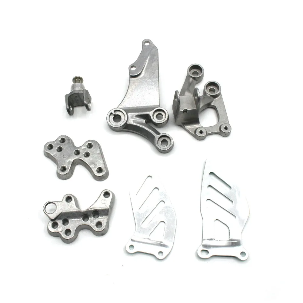 Подножки для мотоцикла, Передние Подножки для Suzuki GSXR600 GSXR750 2006 2007 2008 2009 2010 06, аксессуары для мотоциклов, подножки