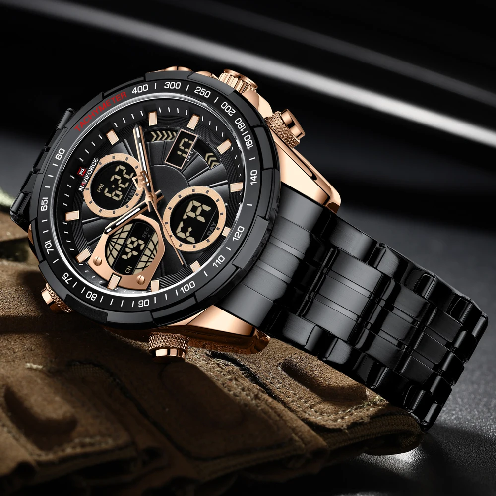 Orologi Di Coppia: NaviForce Regalo Di Orologio Da Polso In Quarzo In Acciaio Inossidabile Uomini E Donne Da 32,01 € | DHgate
