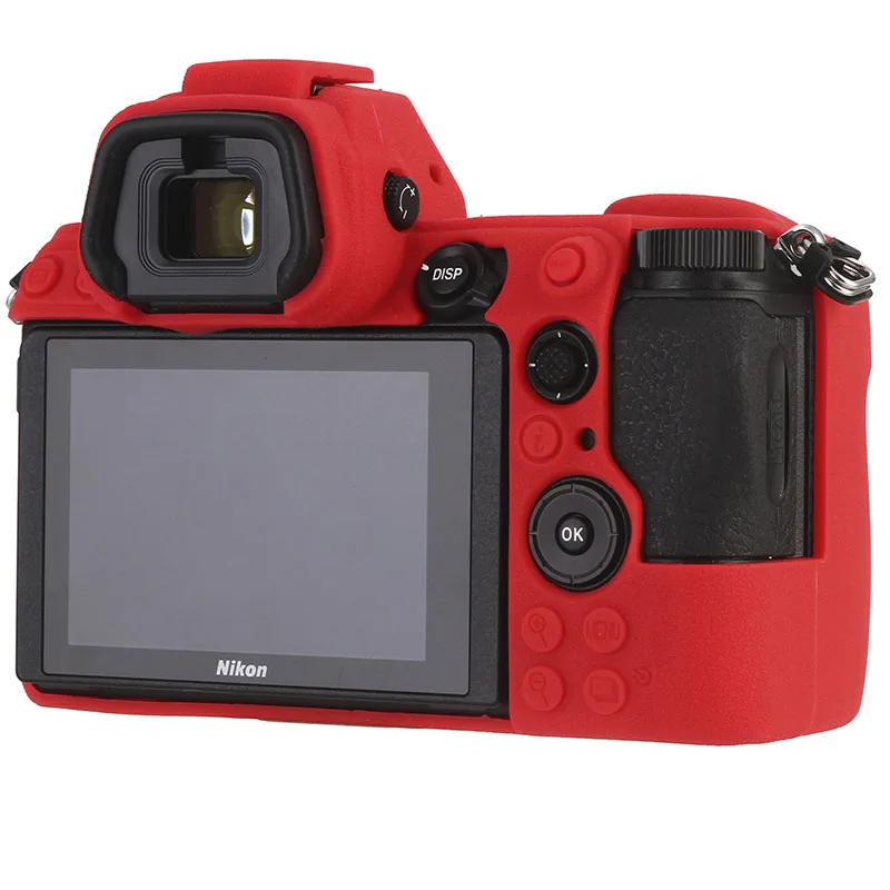 Мягкий силиконовый защитный чехол для камеры Nikon Z6 Z7, защитный чехол для камеры Nikon Z6 Z7, 4 цвета