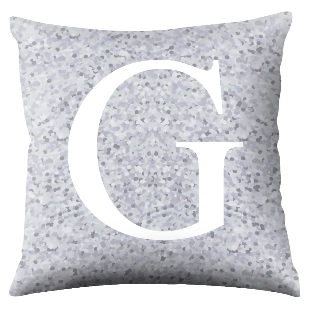 grey 45x45cm Современные Простые Декоративные наволочки, принт, наволочки из полиэстера, наволочки для дома, вечерние, для отеля, текстиль, 45 см* 45 см - Цвет: grey 45x45cm
