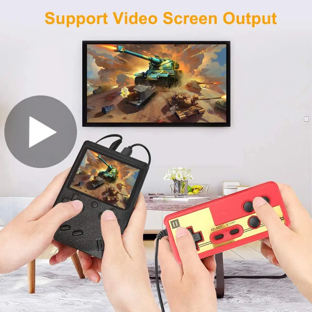 

Retro Video Game Console Player Gaming Portable Handheld Portatil Arcade Mini Videogames Machine Retrogame Hand Held Play System