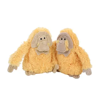 

2020 New Pet Plush Orangutan Doll, Puppy And Cat Squeaky Teeth Cleaning Molar Training Toy1