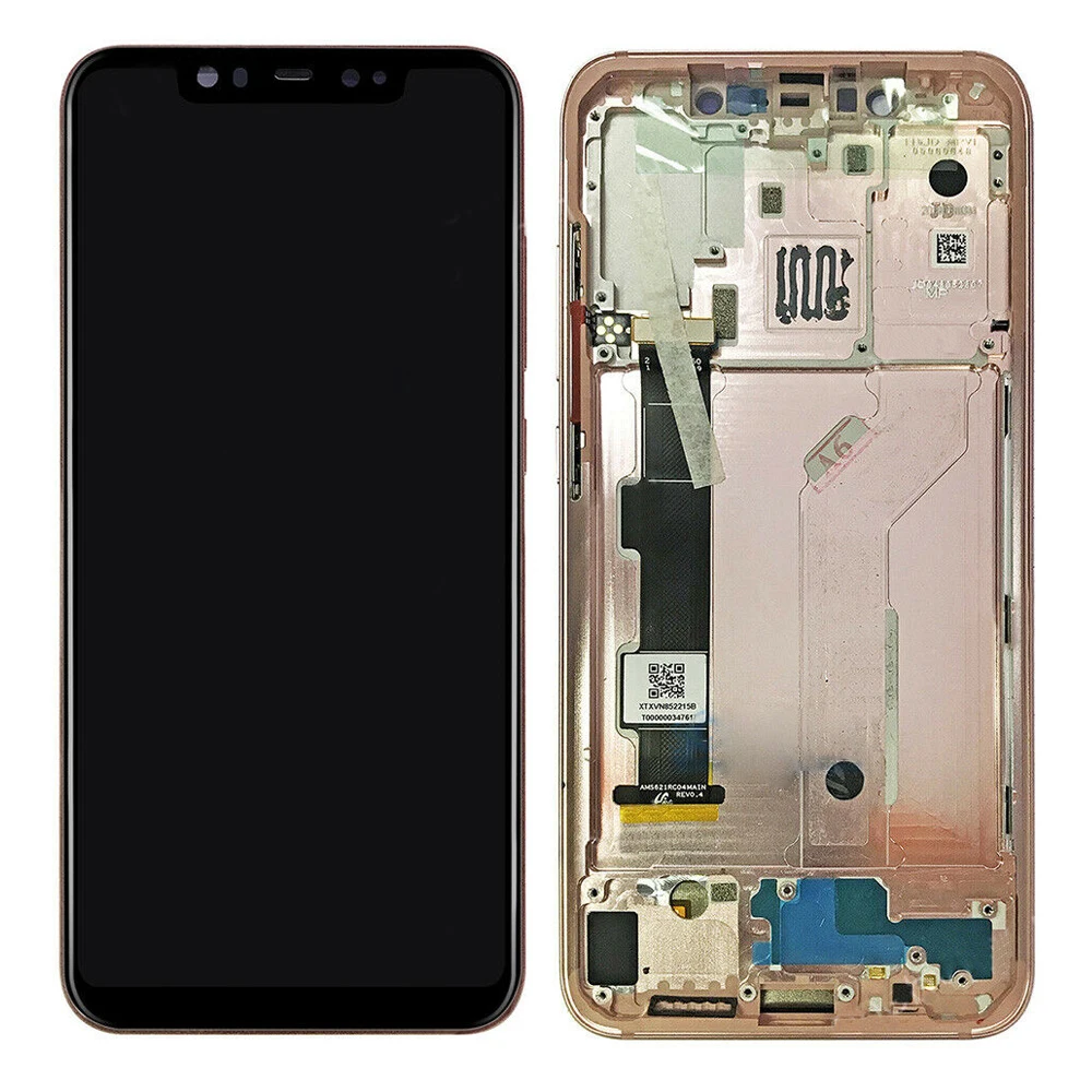 AAA lcd для Xiao mi 8 mi 8 mi 8 lcd дисплей сенсорный экран дигитайзер стеклянная сборка+ рамка