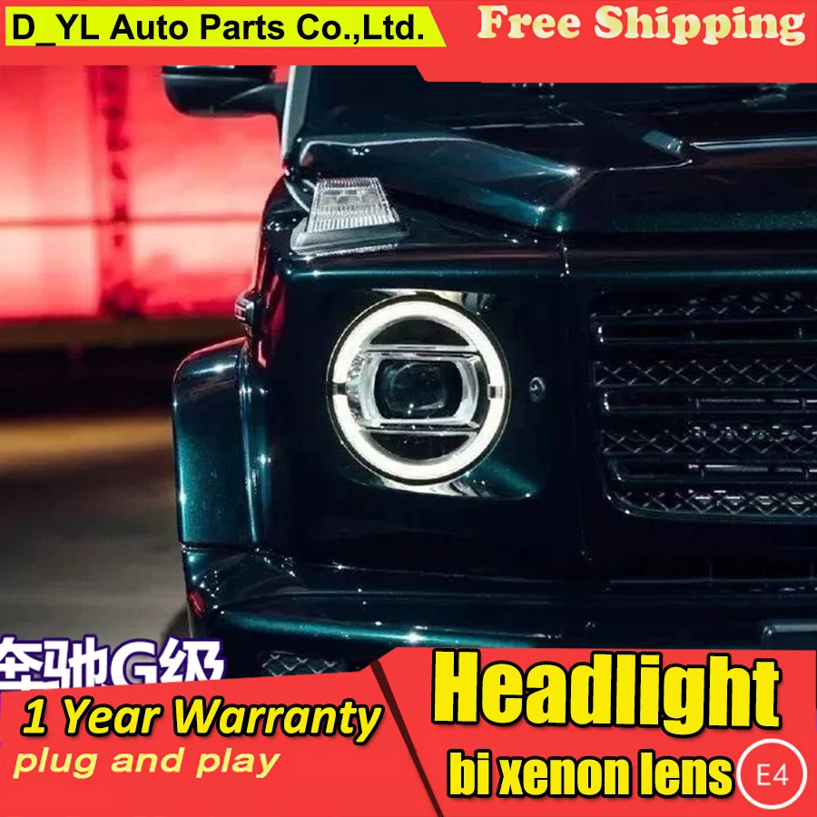 Автомобильный Стайлинг DY_L для Benz W463 G350/G500/G55/G63 полностью светодиодные фары полный