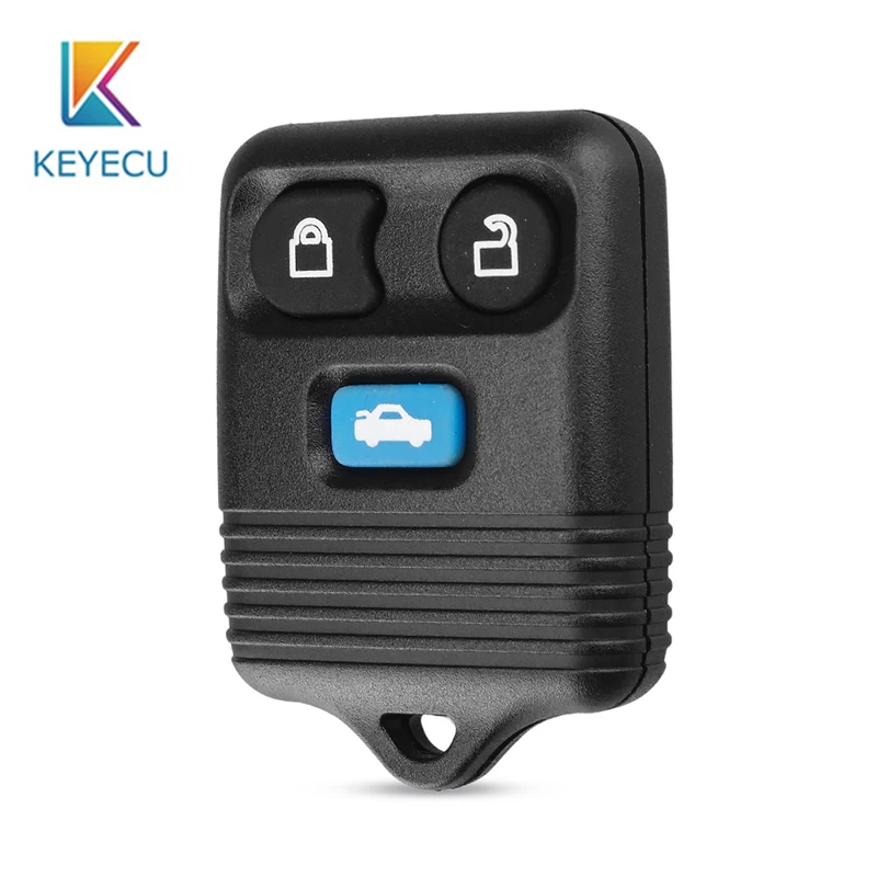 KEYECU 3 кнопки Замена дистанционного ключа Автозапуск Fob для Ford Transit MK6 подключения 2000 2001 2002 2003 2004 2005 2006