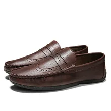 

CICIYANG New Spring 2022 Men's Shoes Casual Shoes Business Shoes Fashion Leather Shoes Rubber Loafers