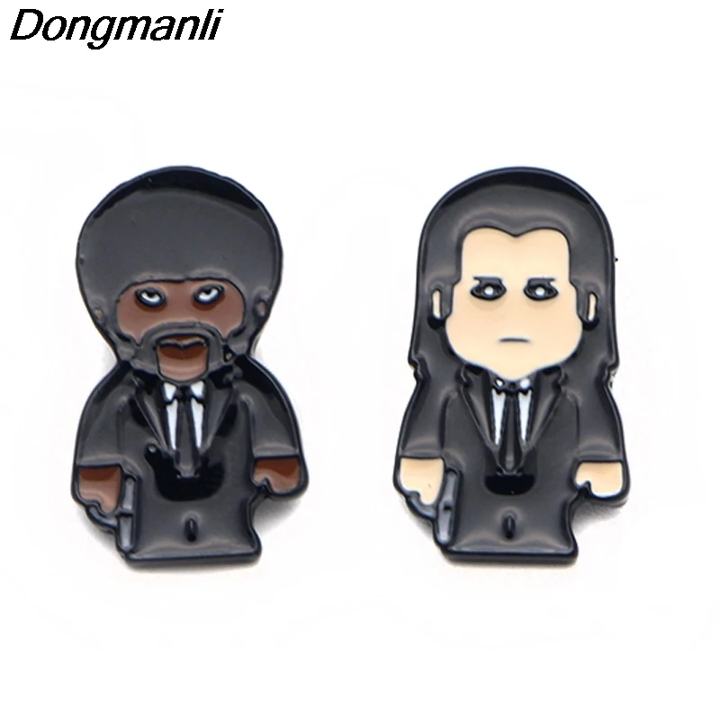P2291 Dongmanli целлюлозно-фантастическая булавка броши жесткая эмалированная булавка значки Pinback броши для мужчин и женщин