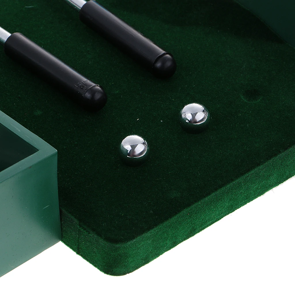 Box Mini Table Golf Drinking Game Set W/ Shot Glasses Adults Party Supplies