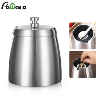 

Rvs Telescopic Asbak Floating Ash Tray Asbak Portable Metals Large Wind Density Asbak Smoking Accessories